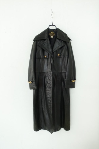 80&#039;s vintage CELINE - women&#039;s leather coat
