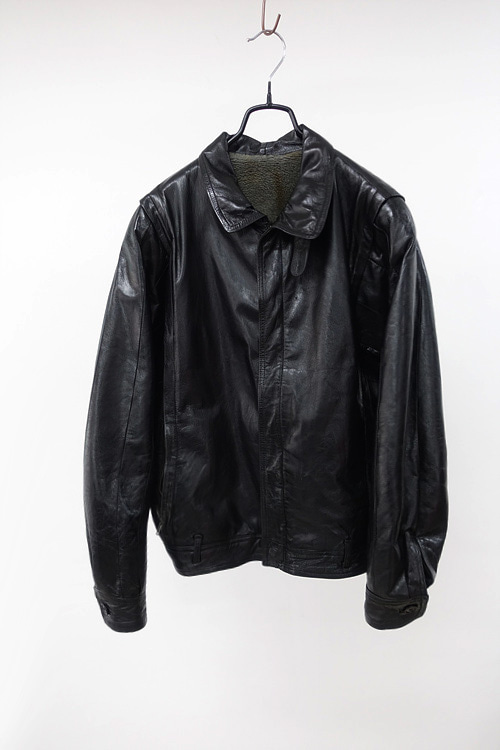 vintage GIORGIO ARMANI - leather jacket