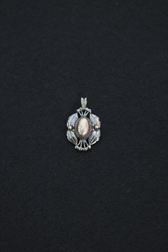 native indian 925 silver pendant