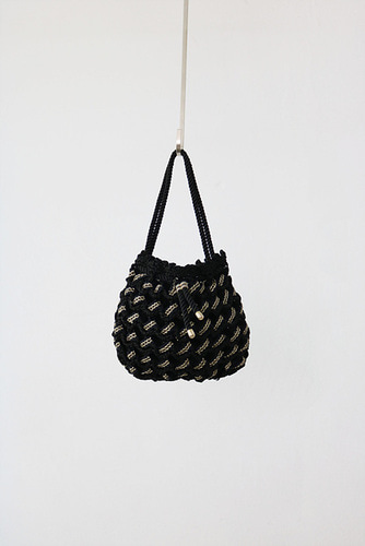 90&#039;s vintage knit bag