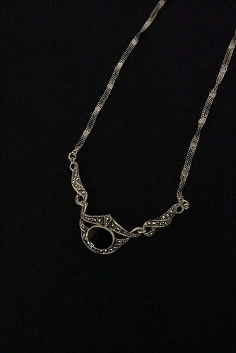 hand made silver necklace