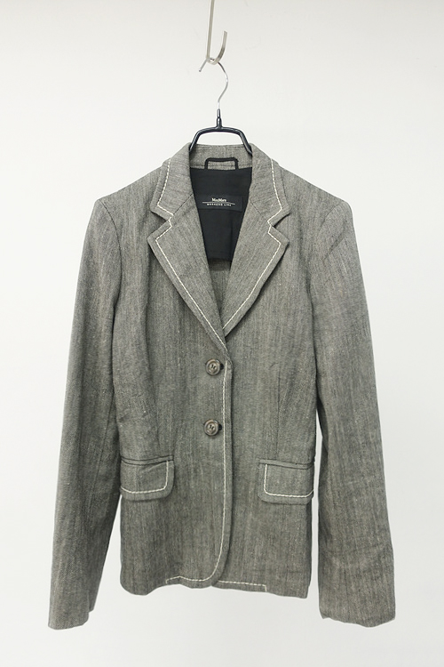 MAX MARA made in italy - linen &amp; cotton jacket