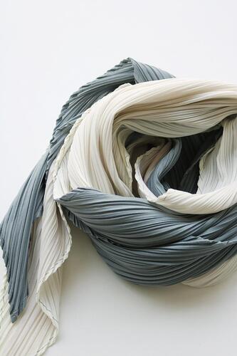 japan pleats scarf