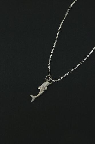 vintage dolphin necklace