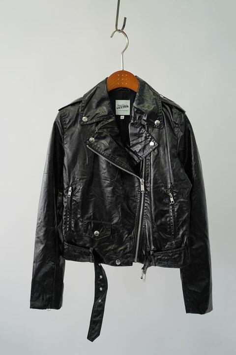 JEAN PAUL GAULTIER for SEPT PREMIERES - eco leather jacket